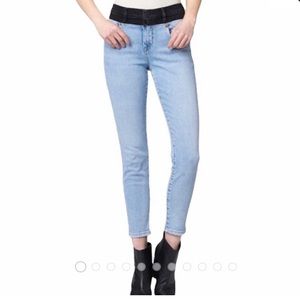 Blank NYC The Great Jones two tone skinny jeans size 27